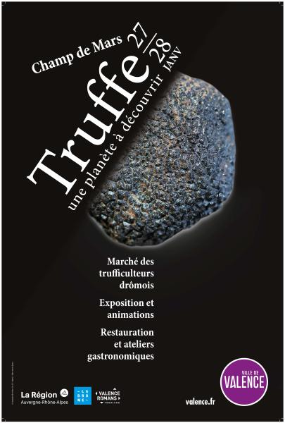 Affiche Salon Truffe Valence